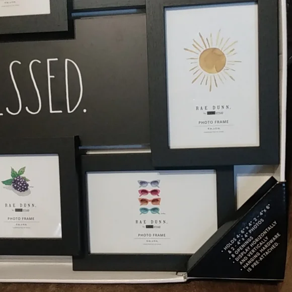 NEW Rae Dunn Blessed Collage Frame - Picture 8 of 8